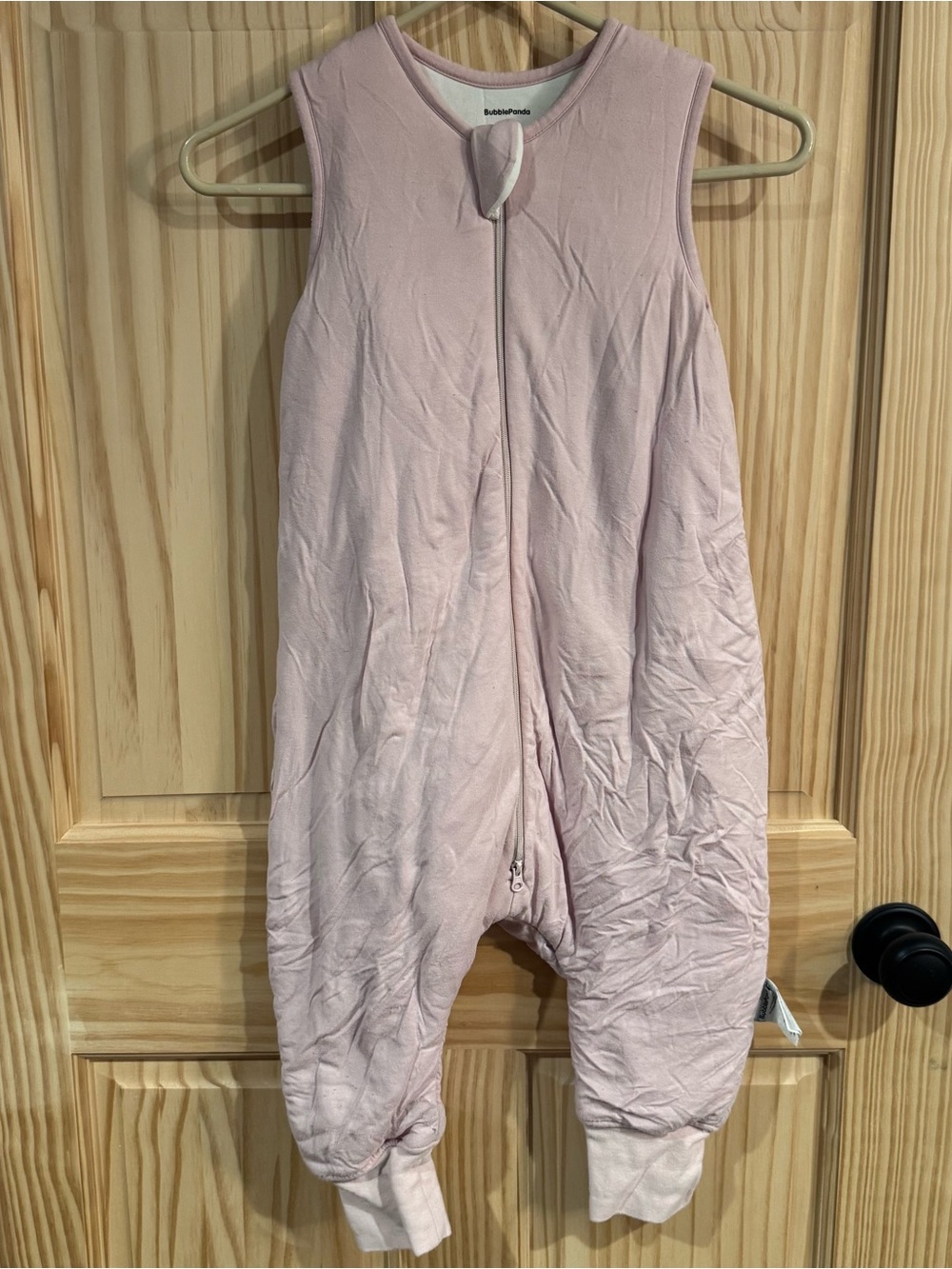 Bamboo Sleep Walker Sleeveless Baby One-Piece Sleep Sack Pink Large 1.0 tog